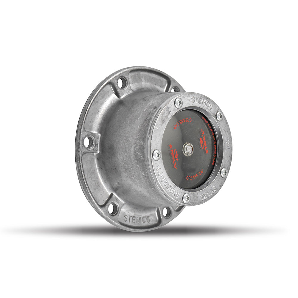 Stemco Aluminium Hub Cap (STD) suit Steer 4 1/2" Bolt Circle (343-4024)