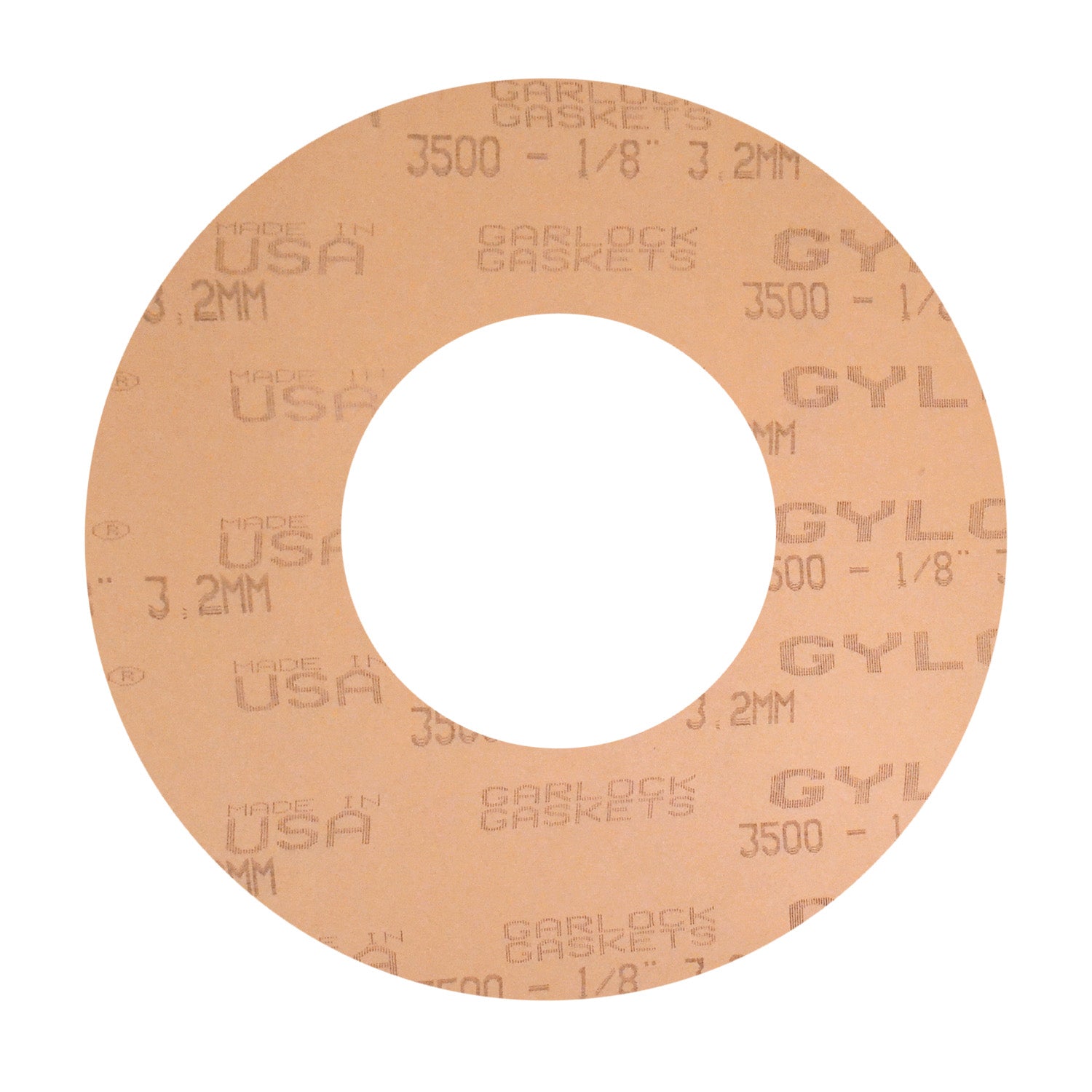 Garlock Style 3500 Gylon Ring Gasket 3mm (T) PTFE 150mm NB, ANSI 150LB (37719-1106)