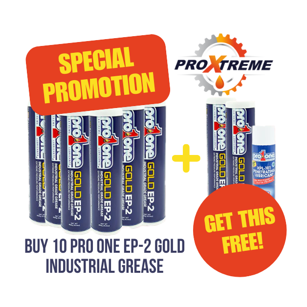 EP-2 Gold Industrial Grease PROMO PACK (P1-EP2PROMO)
