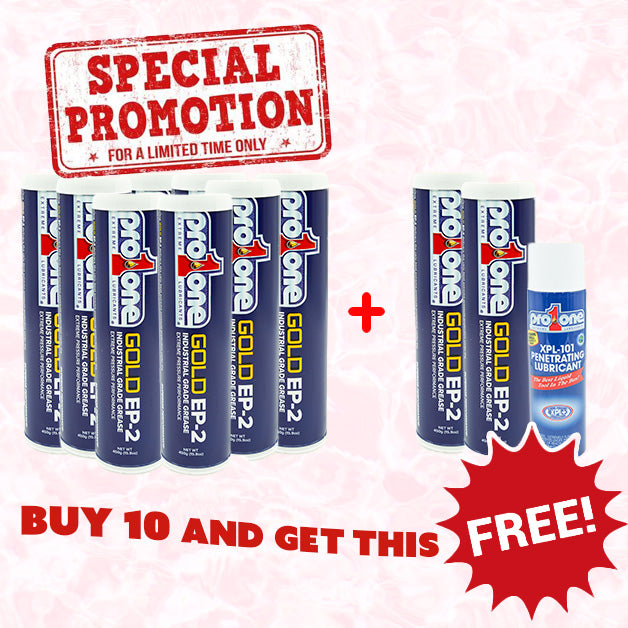 EP-2 Gold Industrial Grease PROMO PACK (P1-EP2PROMO)